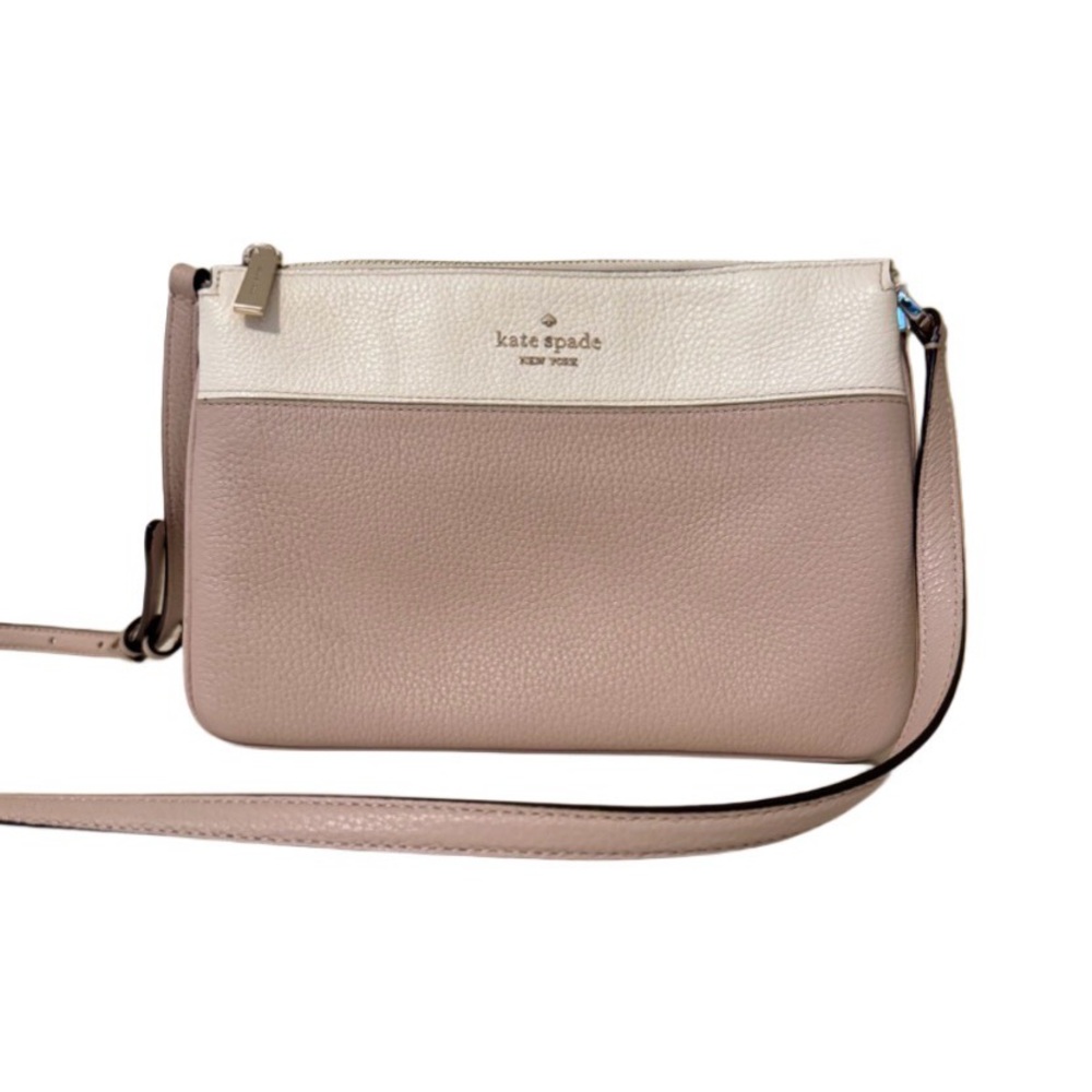Kate Spade Leila Triple Gusset Two Toned Crossbody Bag